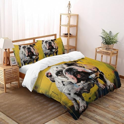 Linge de lit chien infroissable résistant aux lavages 3 pièces - 2