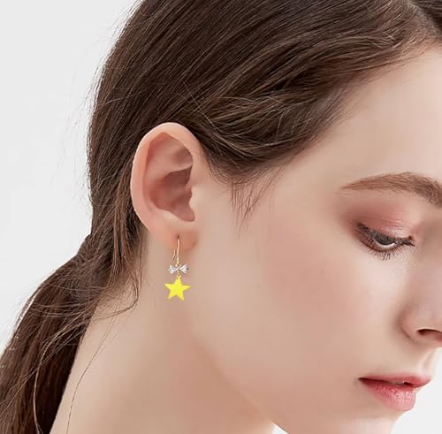 Image of ONLYKXY 500Pcs Star Table Decor Glitter Confetti Table Star Decoration for Birthday Wedding Foil Theme Christmas Thanks Giving Party Valentine's Day Scatter Bless Confetti (Golden)