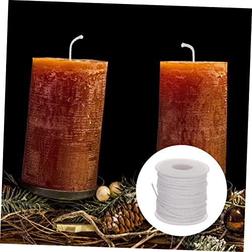 Mecha para vela trenzada de algodón para hacer velas miniatura 7