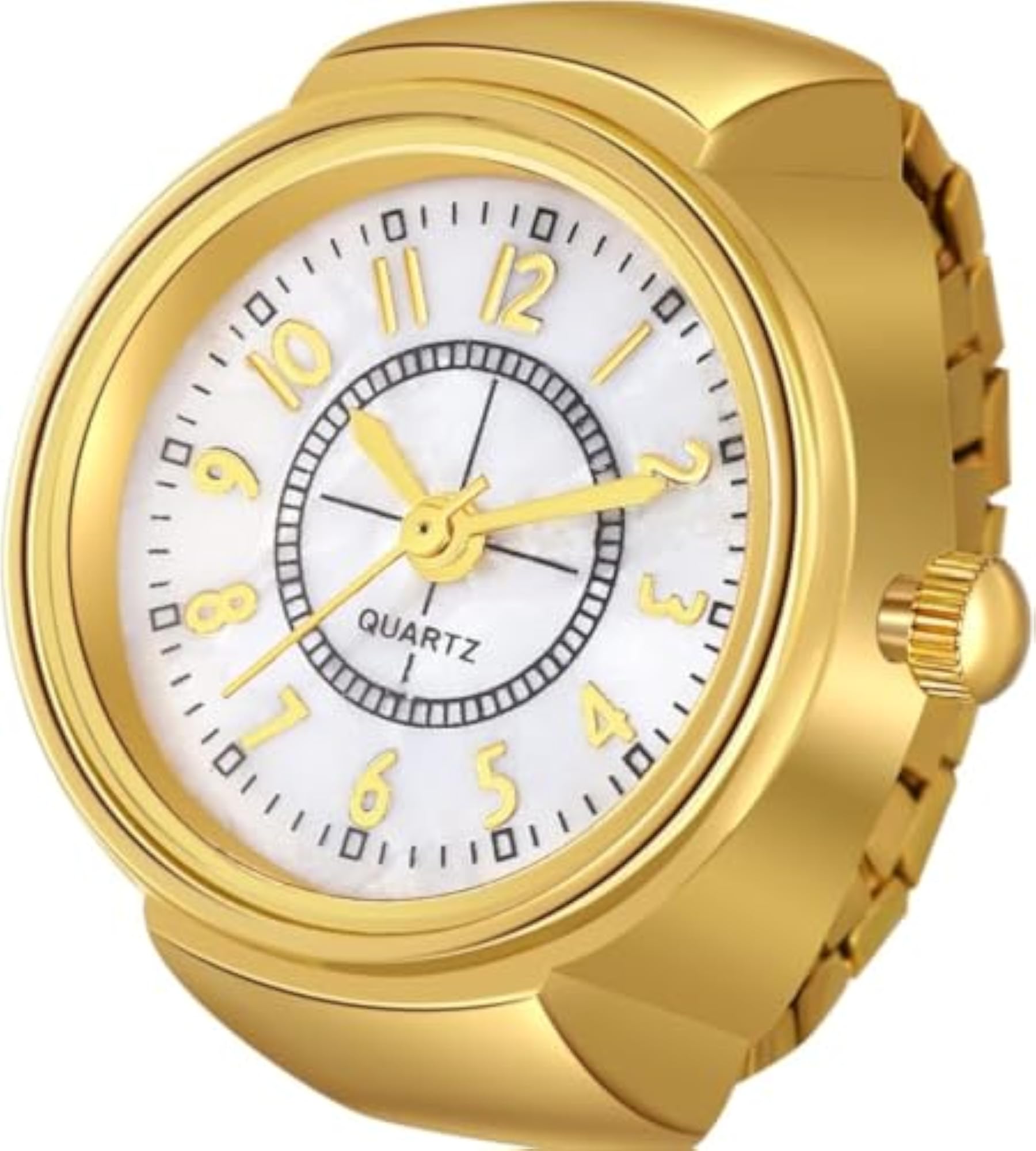 Women's Elastic Finger Watch, Casual Gift