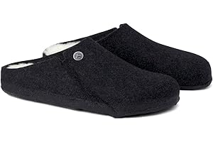 Zermatt Unisex-Adult Shearling Wool Adjustable Mules
