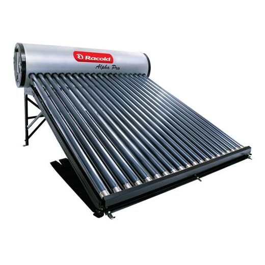 Racold Alpha Pro Solar 200 Lpd Domestic Water Heater (Black)