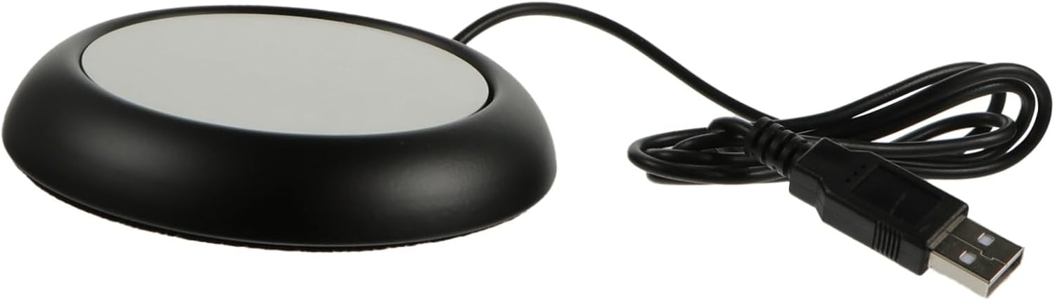 USB Charging Cup Warmer Creative Insulation Pad for Milk Home Office Use Compact Design Keeps Beverages Warm All Day