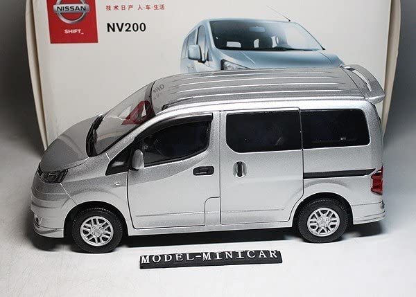 Amazon | NISSAN特注！1/18 日産 NV200 VANETTE 銀 | ミニカー