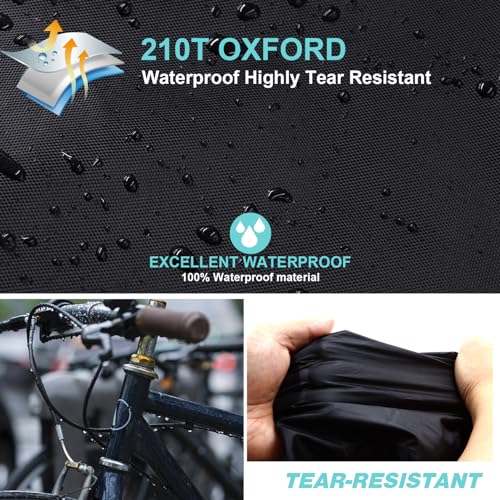 Fahrradschutzhülle Senders Wasserdichte Fahrradabdeckung aus 190T Material