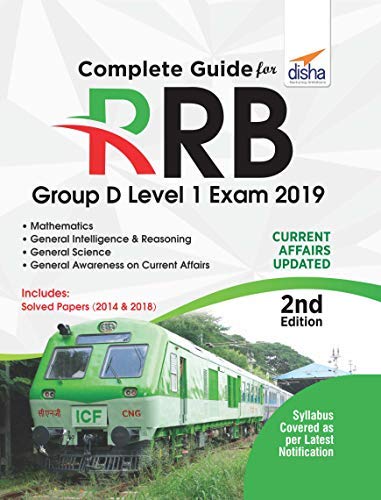 Complete Guide for RRB Group D Level 1 Exam 2019 2nd Edition