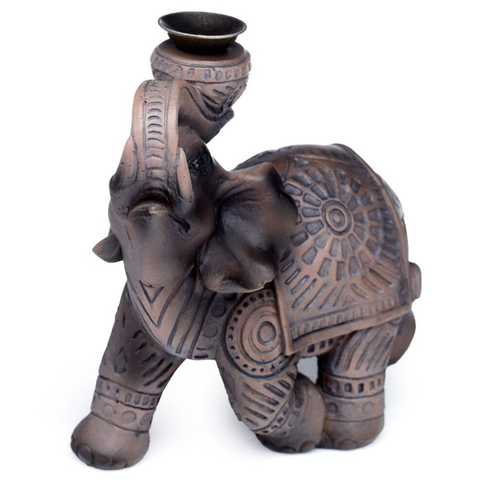 Peace of the East  Elephant Backflow Incense Burner  Incense Holder