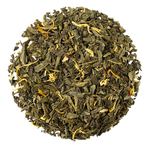 Image of Positively Tea, Organic Mango Green, Green Tea, Loose Leaf, 16 Ounce