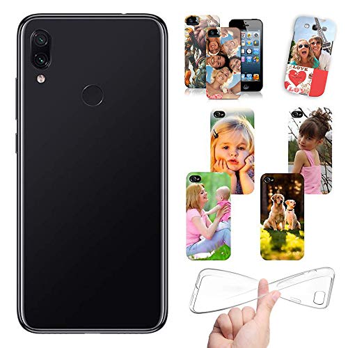 Stileitaliano Cover Personalizzata per Xiaomi Redmi Note 9 Morbida Personalizzabile con Foto e Testo Stampa HD Alta Risoluzione