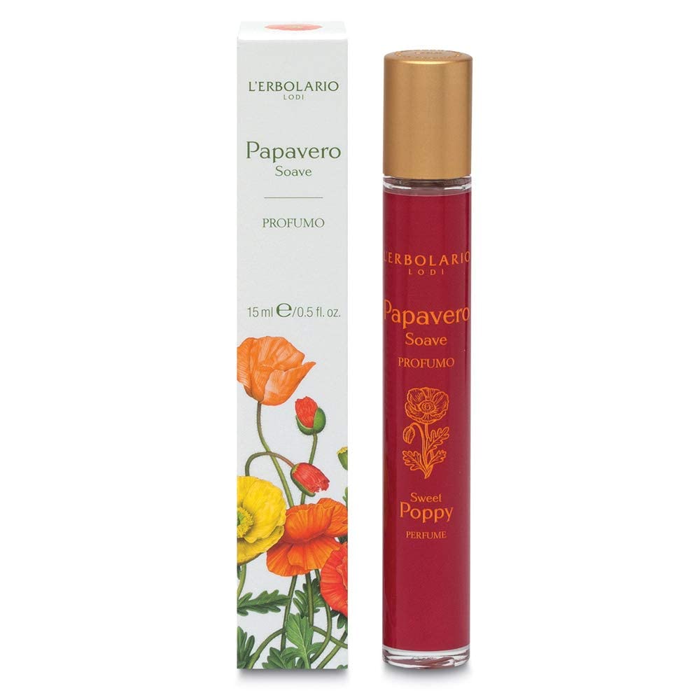 L' Erbolario Confezione Regalo PAPAVERO SOAVE DUO - Bagnoschiuma 250 ml + Profumo 15 ml