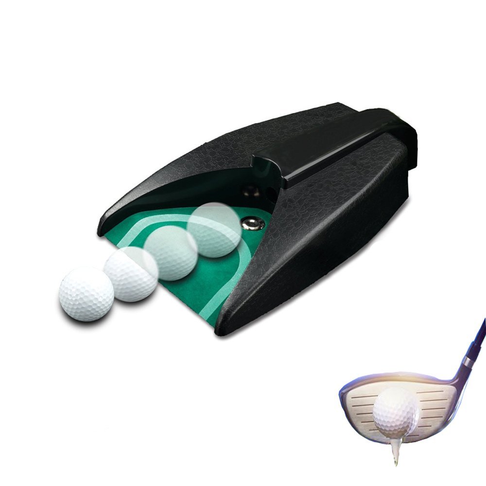 Golf Automatic Putting Cup, Indoor/Outdoor Golf Practice with Auto Returning Hole