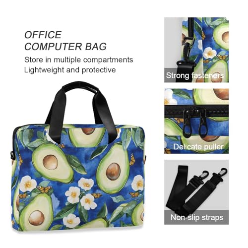 Maletín para Laptop con Asa y Correa Azul Real 15.6" miniatura 6