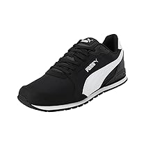 PUMA Unisex ST Runner v3 NL Sneakers, Puma Black-Puma White, 40 EU