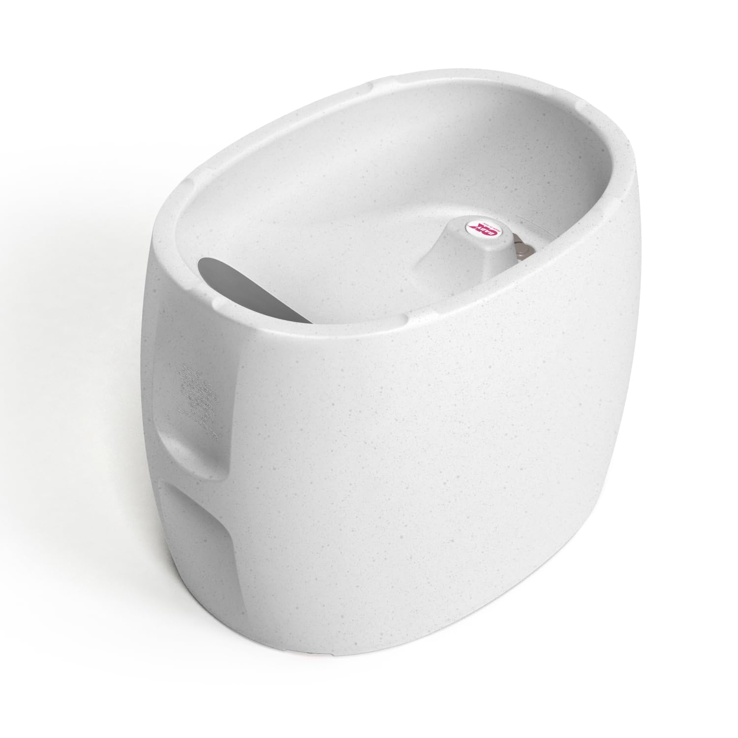 OKBABY Unica - Bañera 0-4 Años con Doble Uso, Termómetro Incorporado y Soporte Ergonómico - Bañera y Minipiscina para Niños - Granito