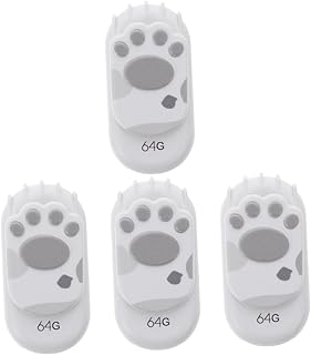 4 Unidades De Garra De Gato Mini Disco U Giratório Unidade USB Pen Drive USB Pen Drive Unidade De Disco USB Unidade De Disco USB Stick USB Pen Drives Pen Drive Bonito Stick De