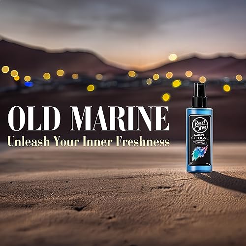 Redone Aftershave Natural Barber Spray Cologne Old Marine 150ml | Long-lasting fragrance | Premium Grooming Product | Reducing Inflammation | 2 PCS - Image 5