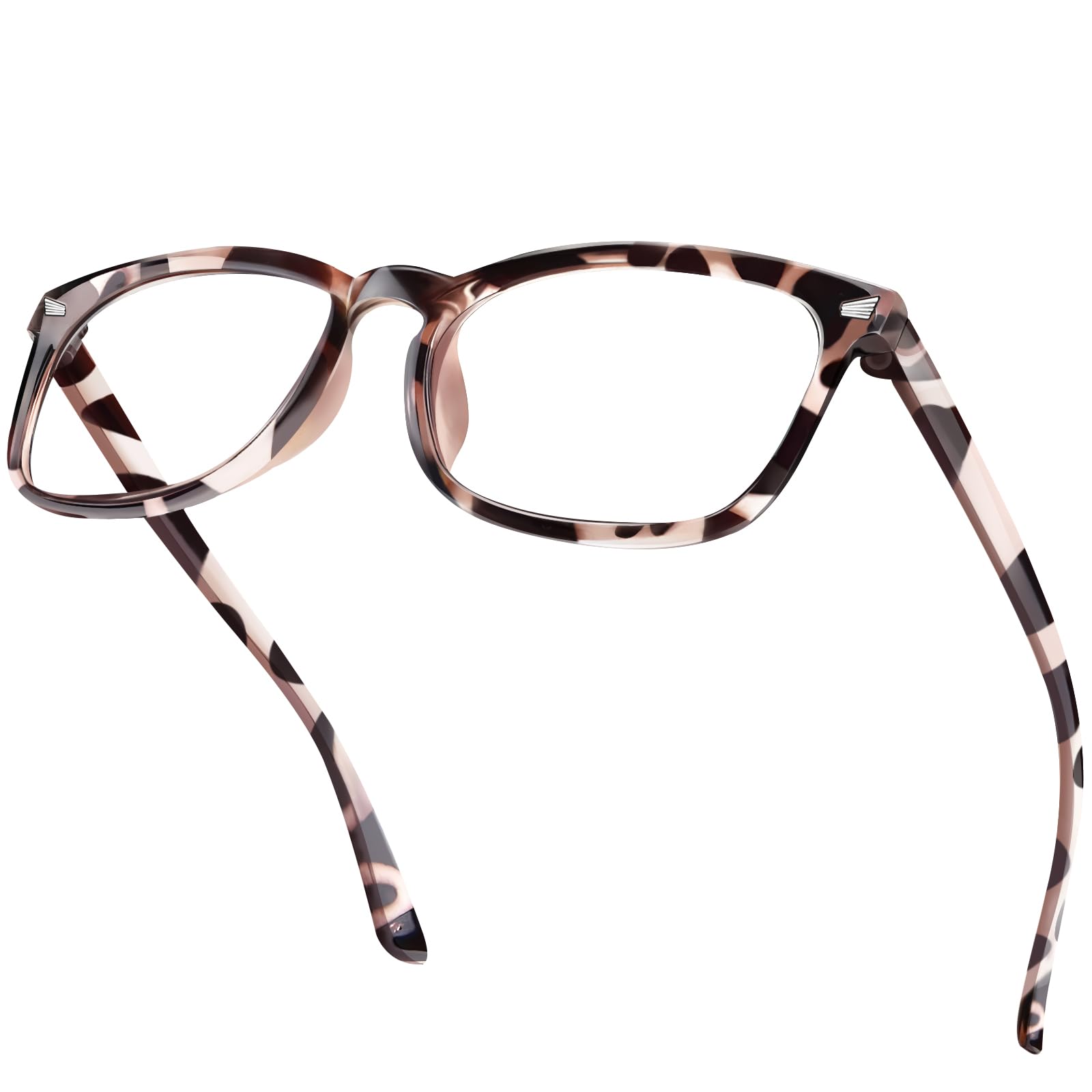 Gafas de luz azul WINTOO para mujer y hombre, 99% de bloqueo de luz azul, para ordenador, conducción nocturna, juegos, TV, teléfono, lector de pantalla, marco cuadrado, antifatiga visual, protección UV.