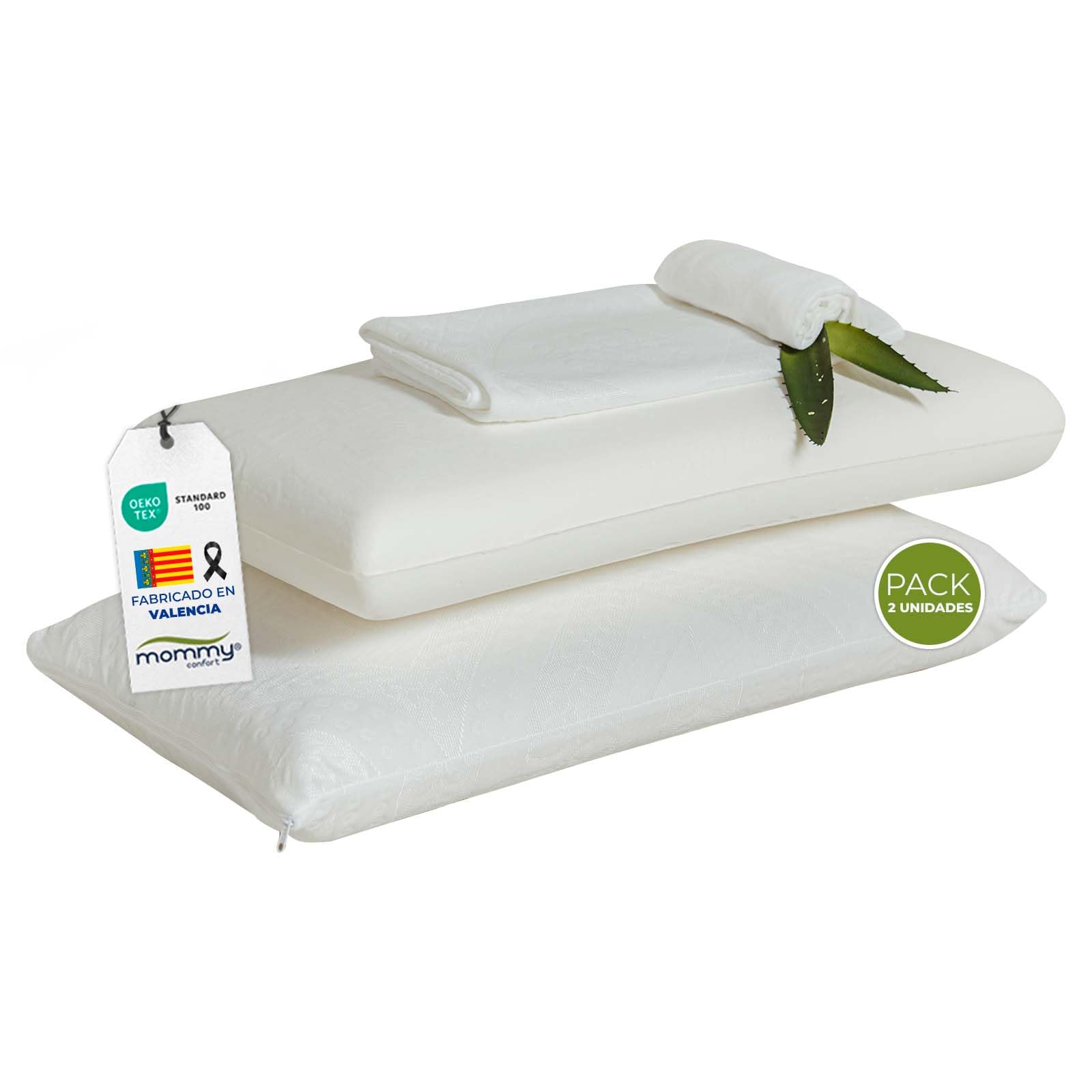 Almohada Viscoelastica Pack FLEX Pack Almohadas