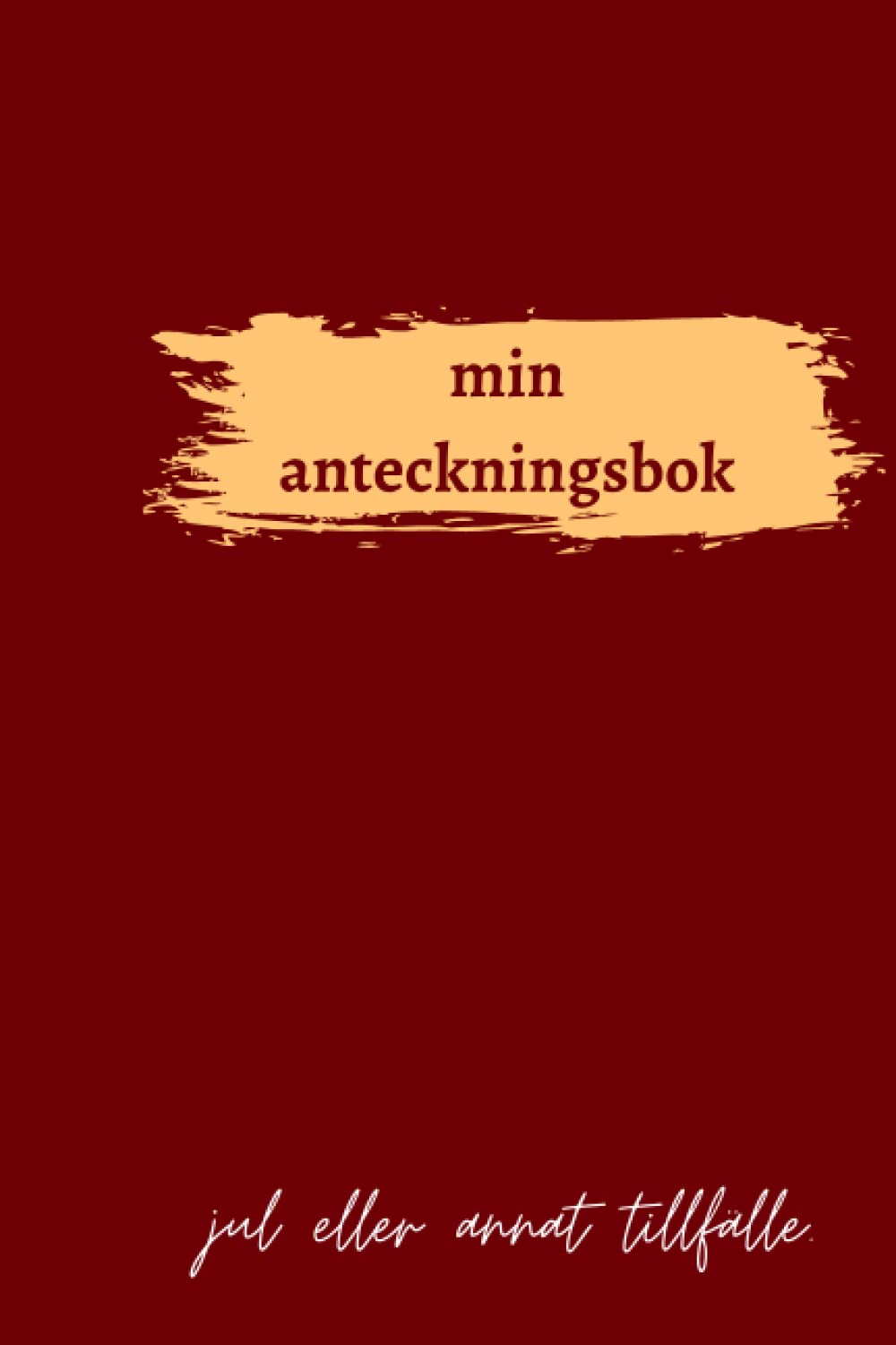 Anteckningsbok, Häfte, Block, Planerare: 120 sidor med rader med plats för dina memos och anteckningar