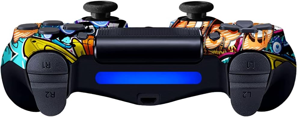 TIANHOO Wireless Controller Compatible with PS4/Slim/Pro with Dual Vibration/6-Axis Motion Sensor/Audio Function