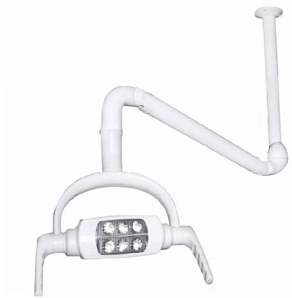BoNew Exam Light ORAL 360 Rotation Ceiling Mounted Arm Shadowless Lamp With 6 LED Infrared Sensor