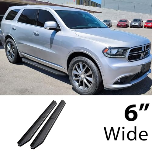Estribos laterales HD Ridez negro para Dodge Durango miniatura 2
