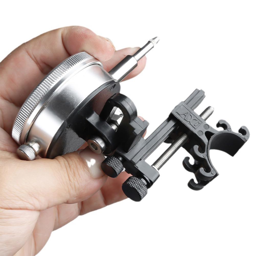 Support rotatif de roue de vélo, support de centrage pour roues de vélo, jauge de jauge d'outils de réglage de jante de vélo avec jauge pour vélo de route 26", 27,5", 29", 700C