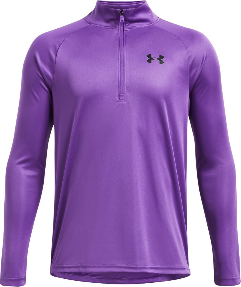 Under Armour Boys (525) Lavish / / Black Underarmours'tech2.01/2Zip, ,L