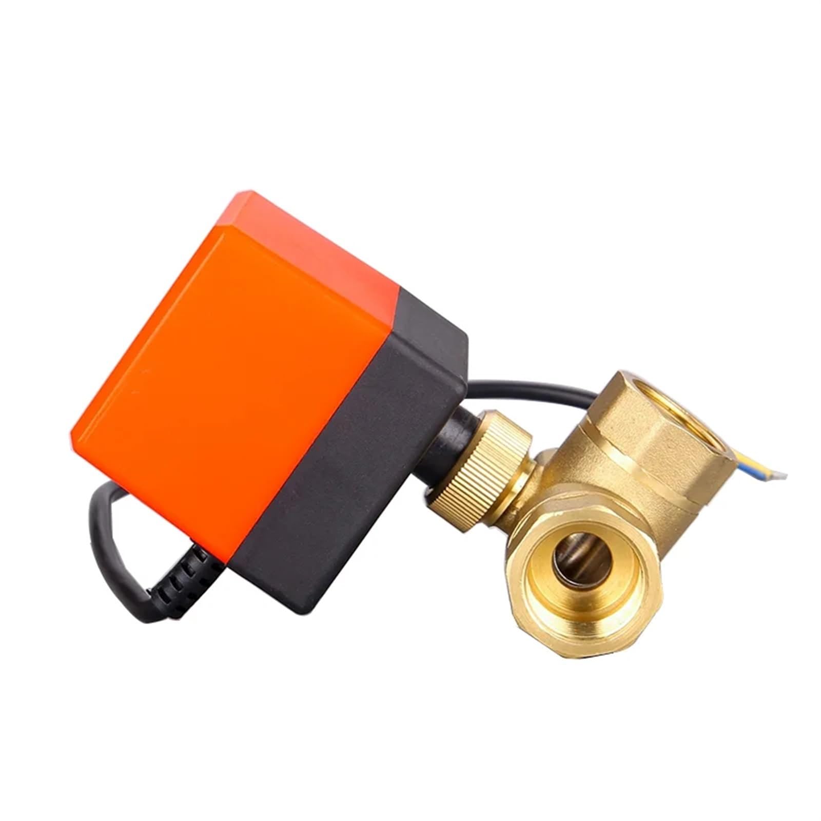 Vanne à bille électrique en laiton DN32 24V à étanchéité renforcée