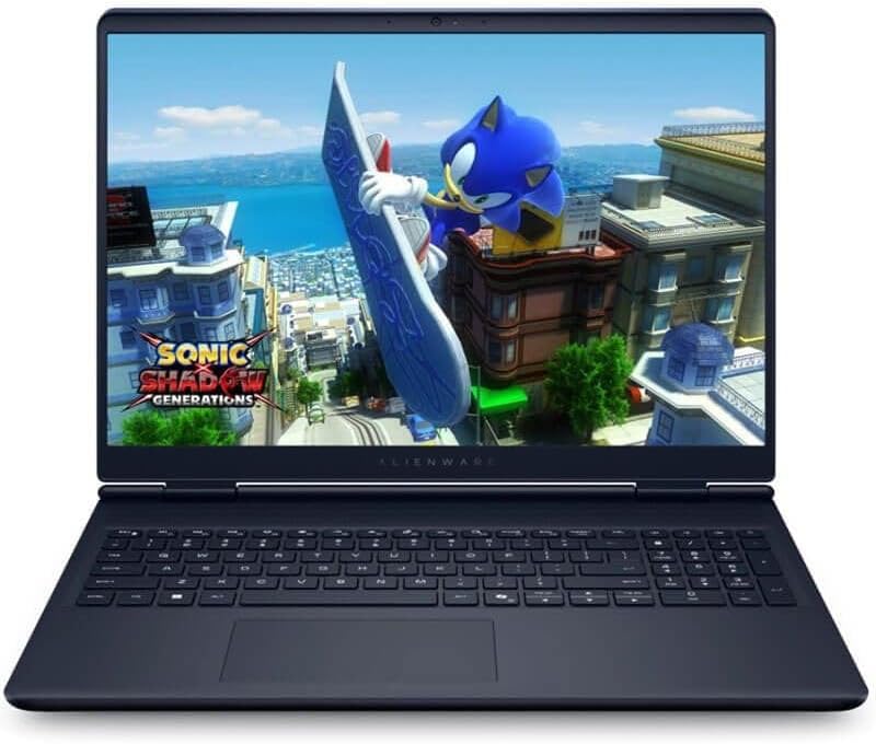 Dell Alienware 16 Aurora AC16250 Gaming Laptop, Blue, Intel Core 7 240H, 32GB RAM, 1TB SSD, 16" 2560x1600 WQHD+, 8GB Nvidia GeForce RTX 5060, 3 YR WTY, (Renewed)