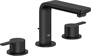 Grohe 20578243A Lineare 8-Inch Widespread Bathroom Faucet, M-Size, 1.2 GPM Matte Black