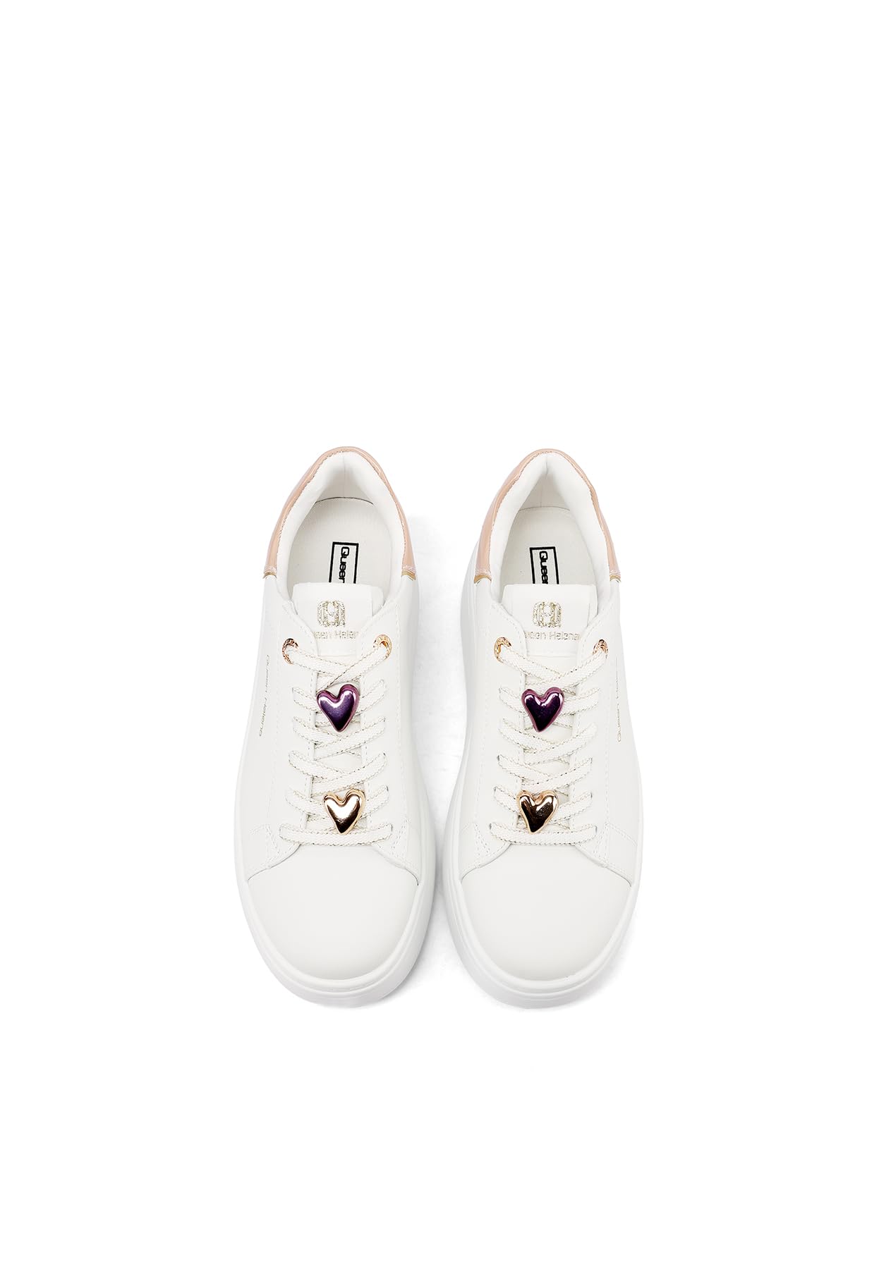 QUEEN HELENA Sneakers Alte Platform Donna X34-14