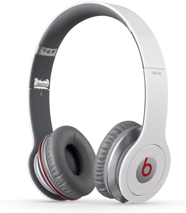 Beats Solo HD Wired On-Ear Headphone - White (Discontinued by Manufacturer)