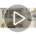 DZRWUBHS Wall Decor - Large Abstract Leaves Canvas Art for Living Room, Bedroom, Kitchen, Office Walls