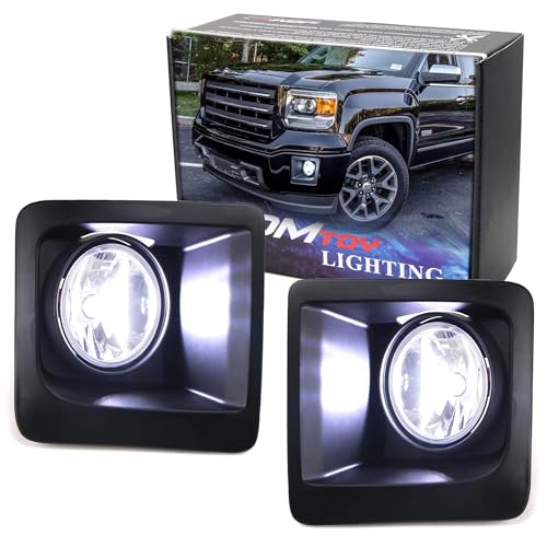 Kit completo luces antiniebla LED para GMC Sierra 2014-2015 miniatura 1