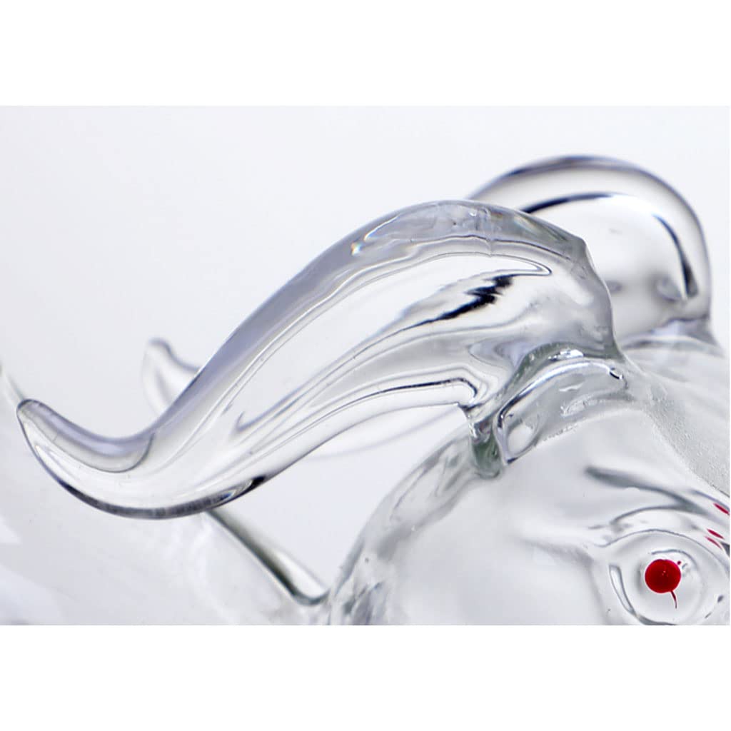 Spirituosenflasche in Tierform, Likör-Kaninchen-Whisky-Dekanter, Sternzeichen-Tier-Alkoholspender(1000ml/33.8oz)