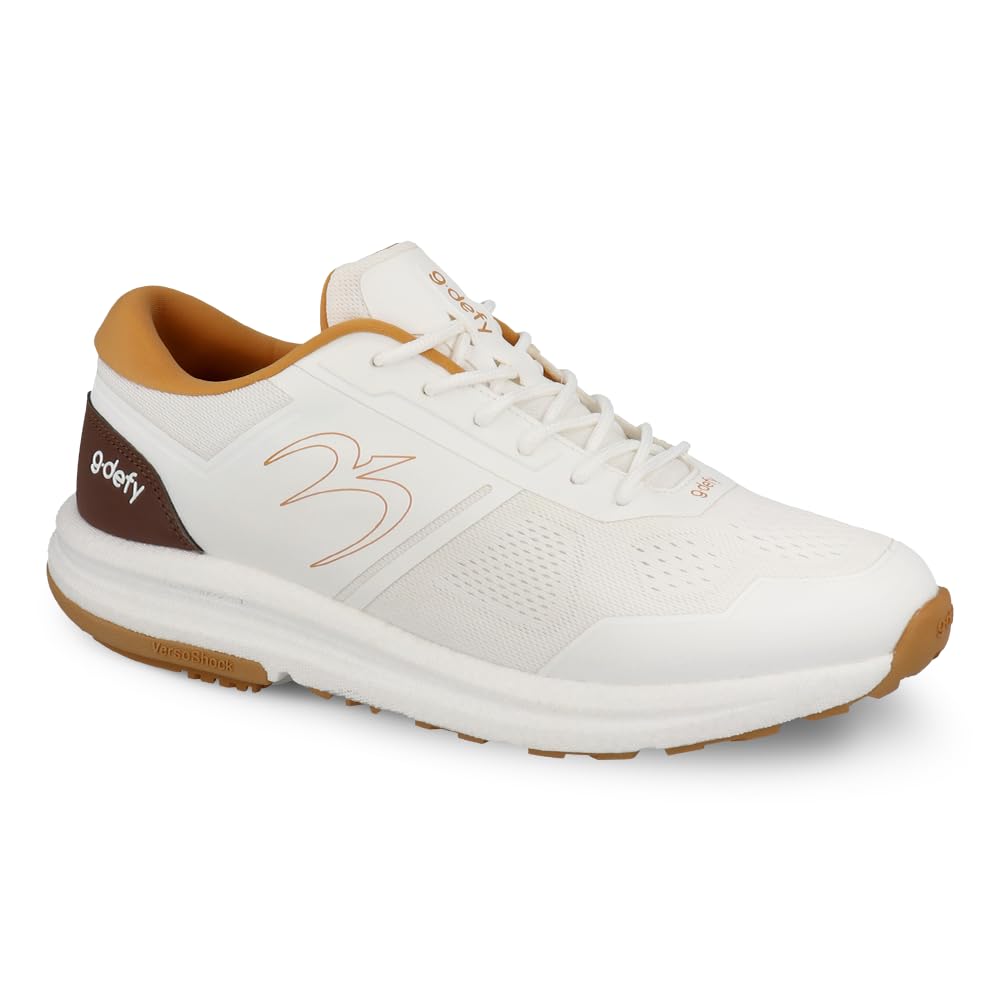 Gravity Defyer G-DEFY MightyRun Men’s Energy, Performance & Comfort Running Shoe | Slip-On Comfort with VersoShock® Technology for Pain Associated with Running, Walking & Prolonged Standing
