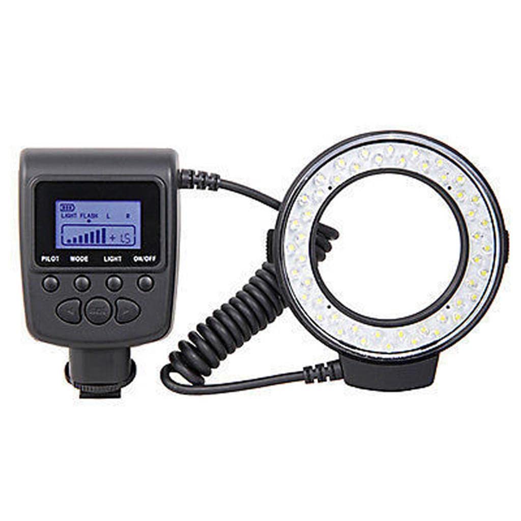 THE STYLE SUTRA Macro Ring Flash Light for Canon Nikon Olympus Panasonic Pentax | 1 x Flash,8 x Adapter Rings,4X Soft mask,1x Ring Flash Head,-image-24
