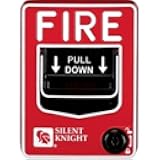 SILENT KNIGHT PS-SA Single action pull station,key reset