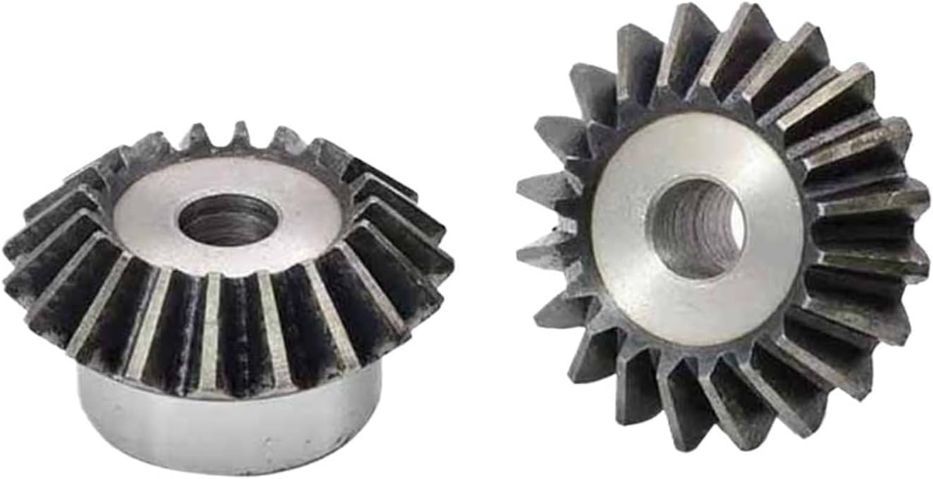 1/2/4PCS Bevel Gear 2/2.5/3M Mod 45# Steel Quenched 90 Degree 17T/24T/28T/30T/40T Process Hole Mechanical Transmission Pinion(2PCS,2.5M15T)