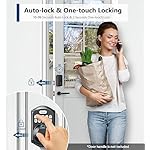 TEEHO TE002 Fingerprint Door Lock - Keyless Entry Door Lock - Electronic Keypad Deadbolt - Smart Locks for Front Door - Auto Lock - Easy Installation - Matte Black - Image 4