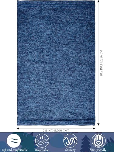 SATINIOR 4 Pieces Kids Neck Gaiter Unisex Face Cover Scarf UV Protection Bandana Balaclavas for Summer3