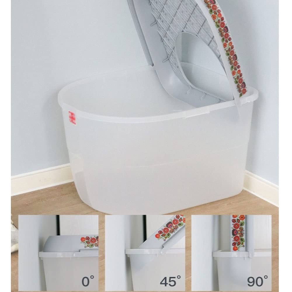 Lettiera per Gatti Cat Letter Box Cat Approfittata a prova di spruzzi completamente recintata Top-in GAT SEMI-AD ADSATIZZATA for GATTO ADATTO for GATTI DOVATI 20 KG Toilette per Gatti ( Color : A )
