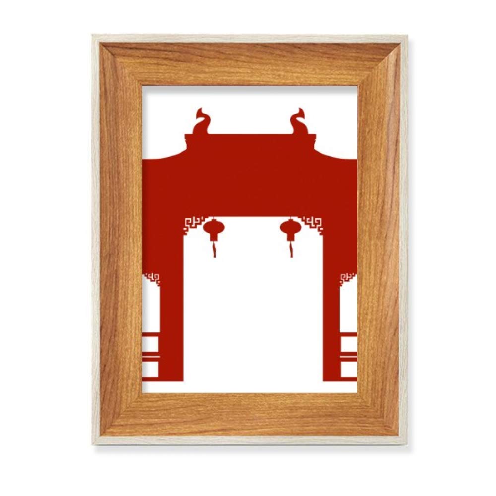 Illustration silhouette en cadre bois pour sublimer votre espace de travail