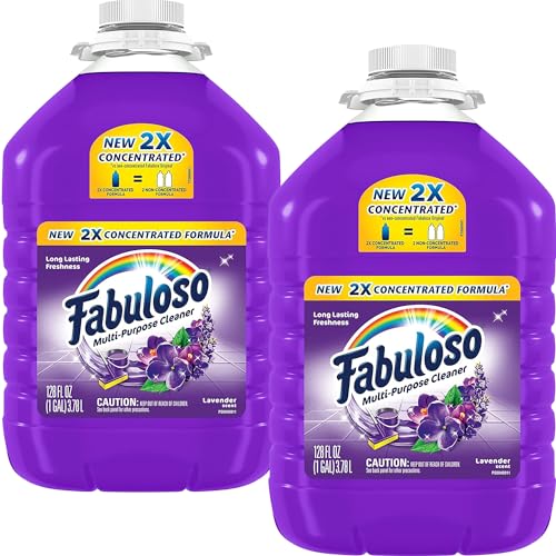Fabuloso Lavender Multi-Purpose Cleaner, 128 fl oz (Pack of 2)