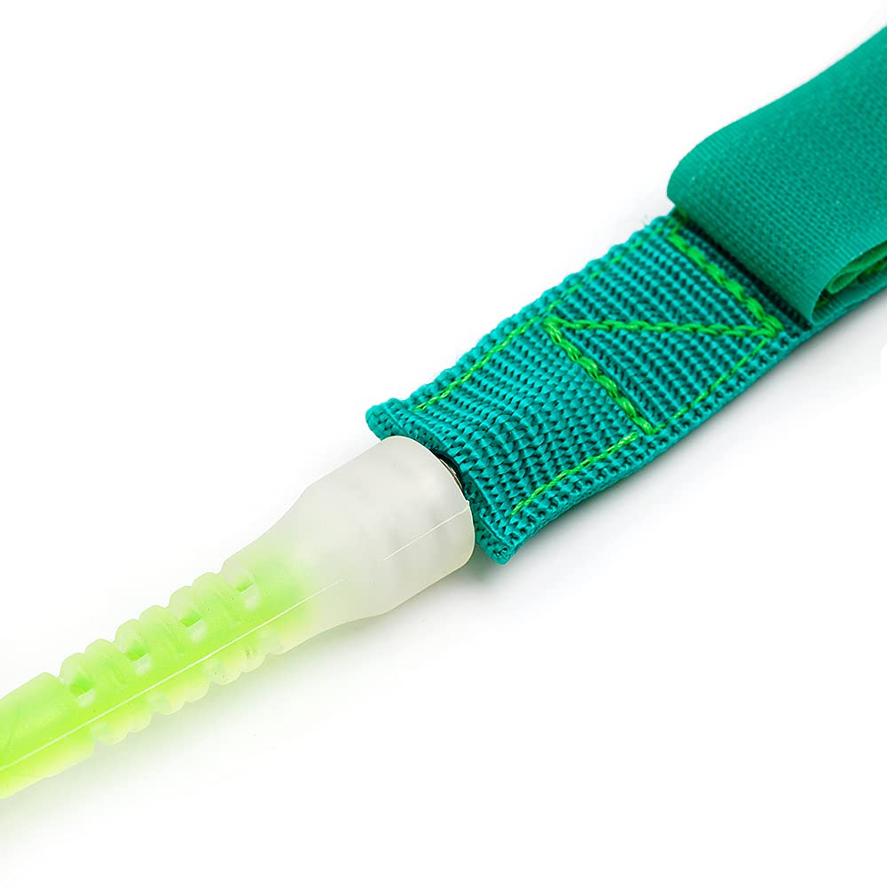 HUIOP Guinzaglio da Surf 6ft, Leash Surf Surf Leash Liscio in Acciaio Liscio Surf Surf Lope Paddleboard Leash 6FT / 8FT / 10FT