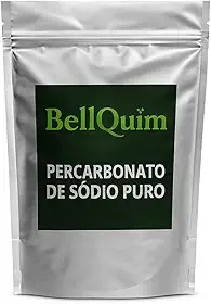 Alvejante Natural (Percarbonato de Sódio) Puro para Roupas e Limpeza Doméstica 500g - BellQuim