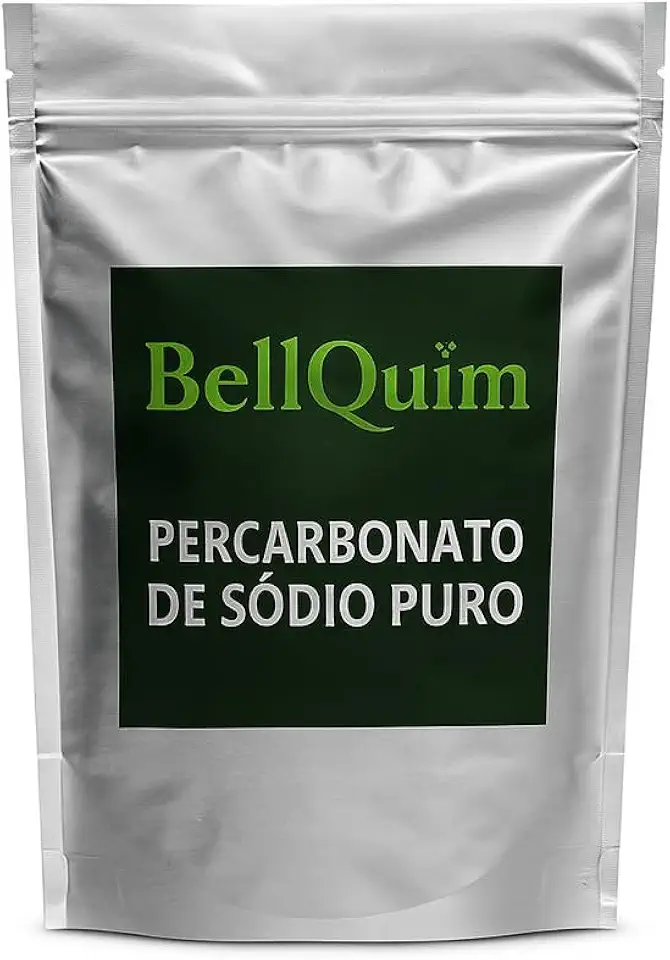 Alvejante Tira Manchas Percarbonato de Sódio Puro para Roupas e Limpeza Doméstica 500g - BellQuim