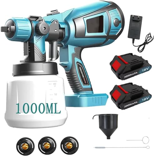 Elektrisches Farbsprühsystem, 800W Handheld Farbspritzgeräte Kit Für