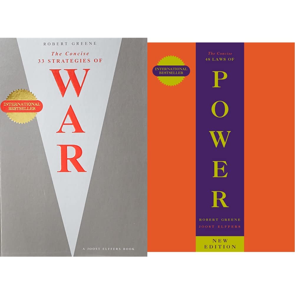 The Concise 33 Strategies of War (The Robert Greene Collection) + The Concise 48 Laws Of Power (The Robert Greene Collection) (Set of 2 Books)